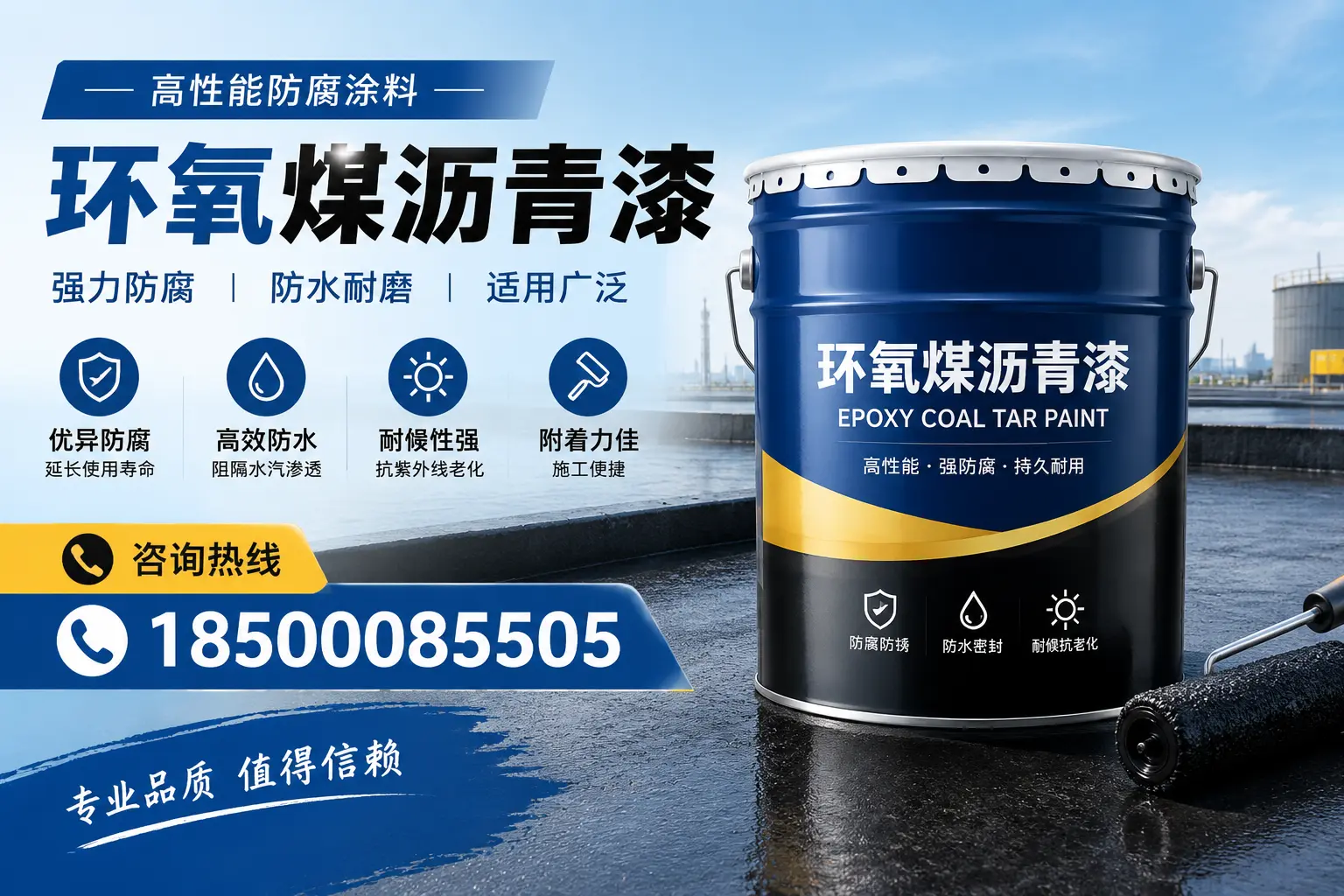 环氧煤沥青漆的主要成分与功能，安阳用户深度了解